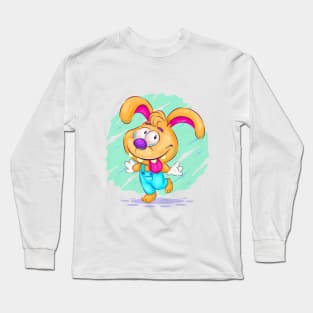 Cute cartoon bunny Long Sleeve T-Shirt